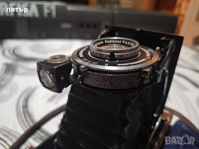Ретро сгъваем немски фотоапарат, снимка 8 - Антикварни и старинни предмети - 53056650