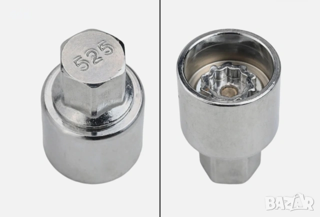 Ключ за болтове за заключване на колела против кражба, снимка 3 - Аксесоари и консумативи - 53447236