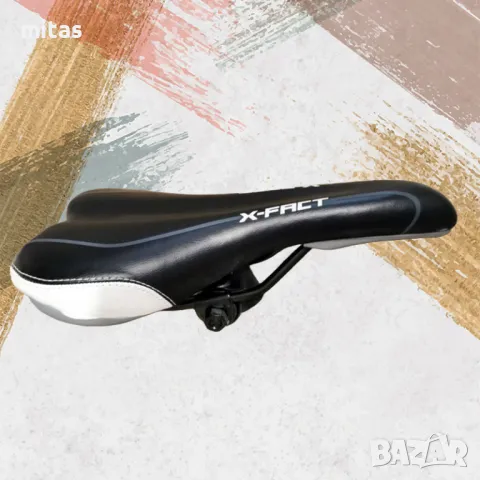 Универсална седалка за велосипед X-FACT, Ергономична, Гел пяна