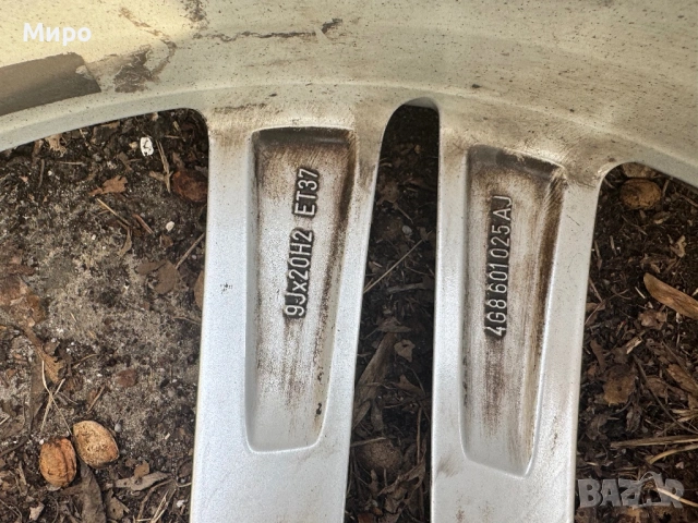 Оригинални джанти 20цола за  ауди а6 ц7, снимка 2 - Гуми и джанти - 53757049