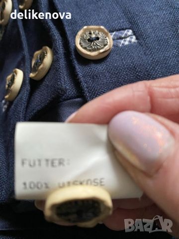 Perry 100% Лен Ново спортно-елегантно сако, снимка 3 - Сака - 45748802