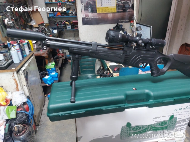 Въздушна пушка Hatsan FLASH 101 PCP-5.5 мм., снимка 5 - Въздушно оръжие - 53956622