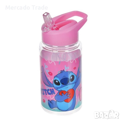 Комплект за хранене с термочанта, кутия за храна и бутилка, Stitch, снимка 4 - Раници - 51620976