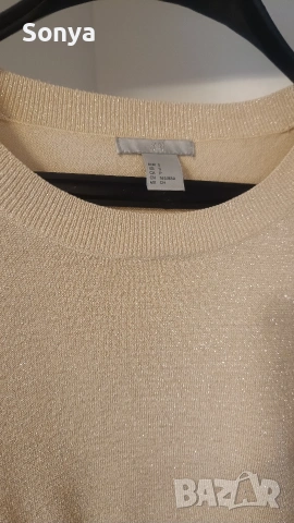 Плетена блуза H&M, снимка 2 - Блузи с дълъг ръкав и пуловери - 54010297