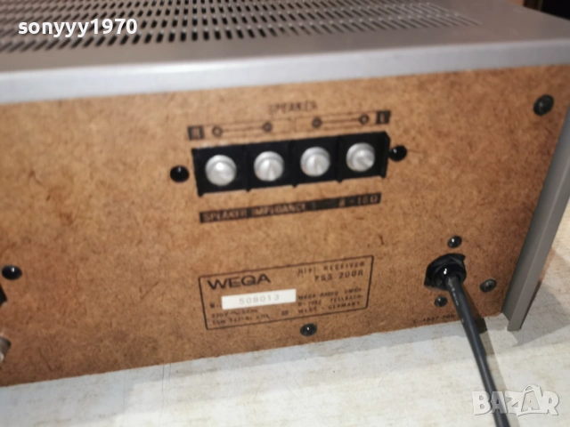 WEGA PSS-200R HIFI RECEIVER-WEST GERMANY 0803261517LCHERY1, снимка 13 - Ресийвъри, усилватели, смесителни пултове - 53755880