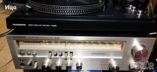 Telefunken TS 850 HIFi direkt drive turntable., снимка 13 - Грамофони - 52566077