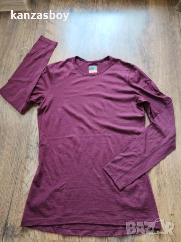 Icebreaker 200 - дамска мерино блуза КАТО НОВА М, снимка 6 - Блузи с дълъг ръкав и пуловери - 53739251