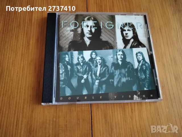 FOREIGNER - DOUBLE VISION 15лв оригинален диск ремастер, снимка 1 - CD дискове - 48199937