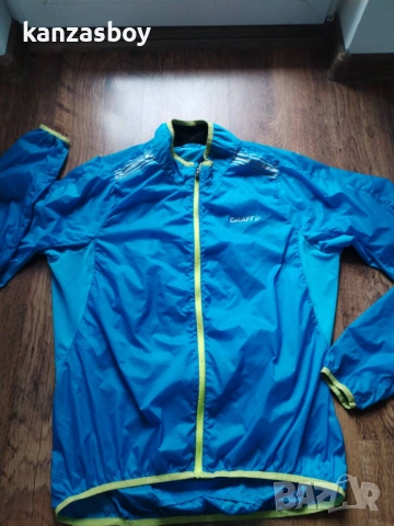 Craft Hood Jacket - страхотна мъжка ветровко ХЛ, снимка 4 - Други - 53305745