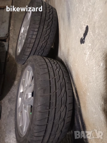 Джанти с летни гуми Firestone 215 50 17 цола 5 х114.3 66.1 централен, снимка 14 - Гуми и джанти - 53102279