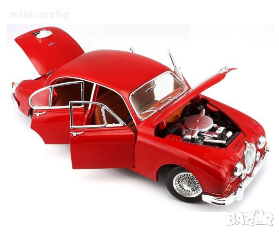 1:18 Метални колички: Jaguar Mark - Bburago Plus, снимка 2 - Колекции - 45203622