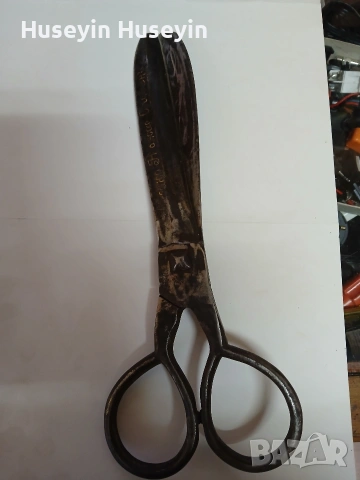 Много стара шивашка ножица изработена от майстор ковач гр.Сливен, снимка 6 - Антикварни и старинни предмети - 53541127