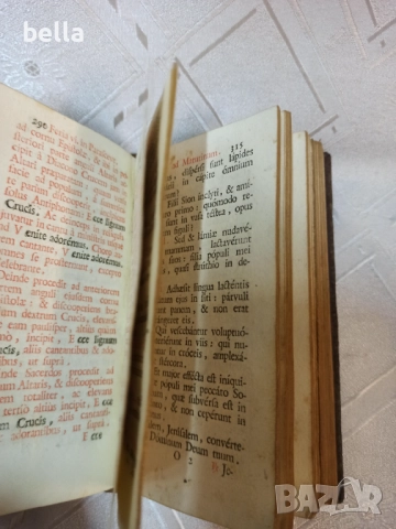 литургична книга – OFFICIUM Hebdomadae Sanctae 1787, снимка 9 - Други - 52508813