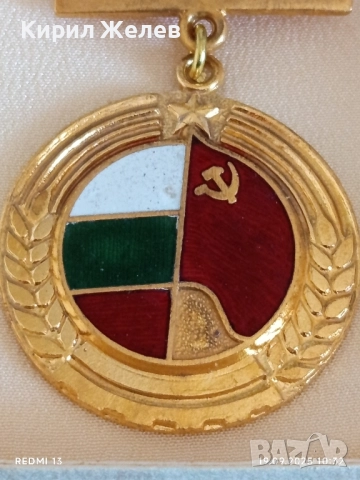 Значка за АКТИВНА ДЕЙНОСТ ЗЛАТНА рядка в кутия за КОЛЕКЦИЯ 51294, снимка 3 - Антикварни и старинни предмети - 51765556