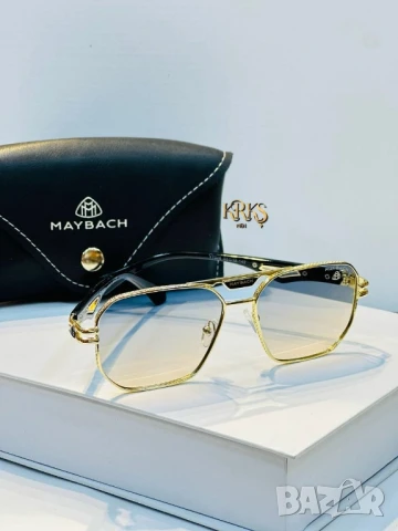 очила с калъф, кутия и ув защита Maybach versace gucci , снимка 3 - Слънчеви и диоптрични очила - 51313102