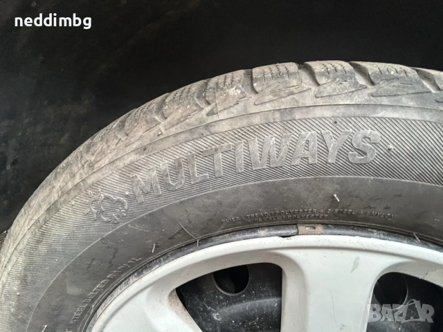 Всесезонни гуми Lassa 215/60/16 с джанти 5x108, снимка 6 - Гуми и джанти - 53725027