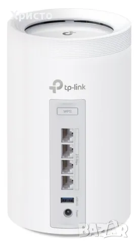 НОВО!!! Безжична Wi-fi Mesh система TP-Link Deco BE65, BE9300, 2 броя, Бял, снимка 4 - Рутери - 47439740