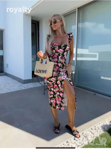 Дамски елегантни рокли Различни цветове , снимка 18 - Рокли - 49842843