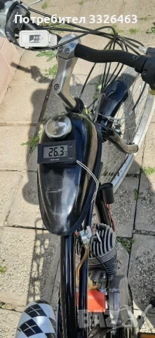 веломотор от германия вкаран .с нови капли и гуми 80кб 550лв, снимка 3 - Части за велосипеди - 50645027