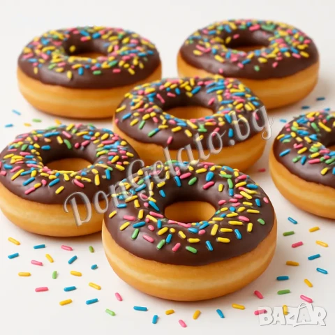 Шарени захарни пръчици за декорация – 1 кг Don Gelato, снимка 3 - Други - 42384008