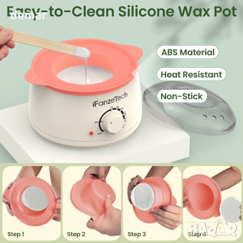 iFanzeTech Комплект за кола маска, контрол на температурата, 5 пакета твърди восъчни перли, снимка 5 - Други - 51493941