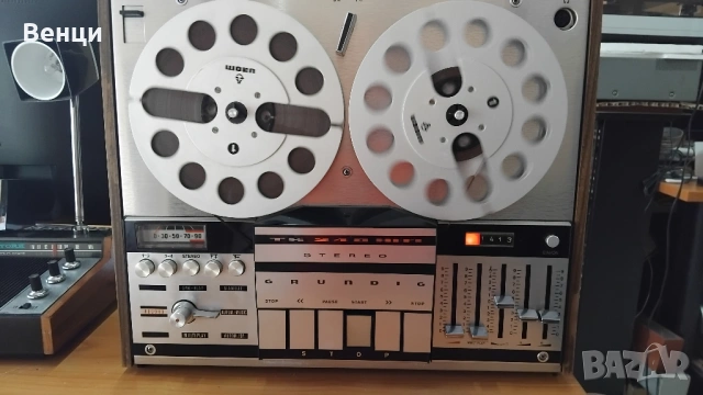 Grundig TK 248 с вграден усилвател и говорители, снимка 6 - Декове - 54203111