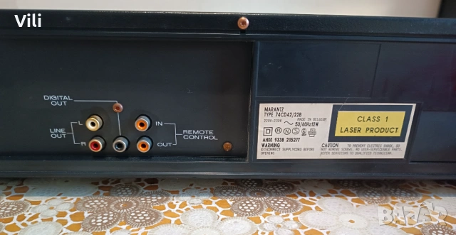 Marantz CD-42 MKII, снимка 8 - Ресийвъри, усилватели, смесителни пултове - 53711123