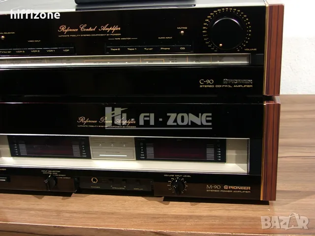 Комплект Pioneer c-90 / m-90, снимка 5 - Ресийвъри, усилватели, смесителни пултове - 50393513