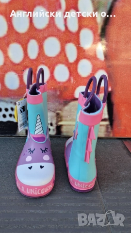 Английски детски гумени ботуши, снимка 7 - Детски боти и ботуши - 52378602