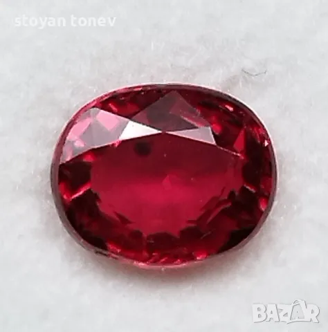 Вълнуващ изящен рубин 1.00кт.! Сертифициран! Нов!