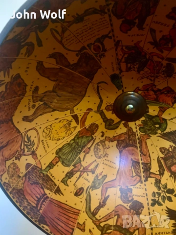 Винтидж бар-глобус / мини бар за алкохол – 100 см, снимка 14 - Други - 53837634