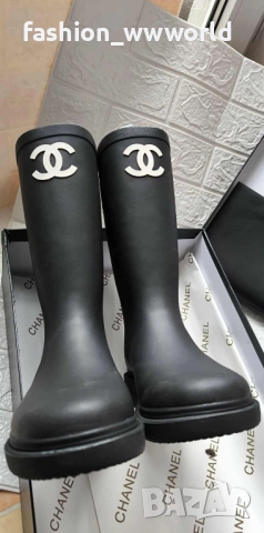 Гумени ботуши Chanel реплика 38