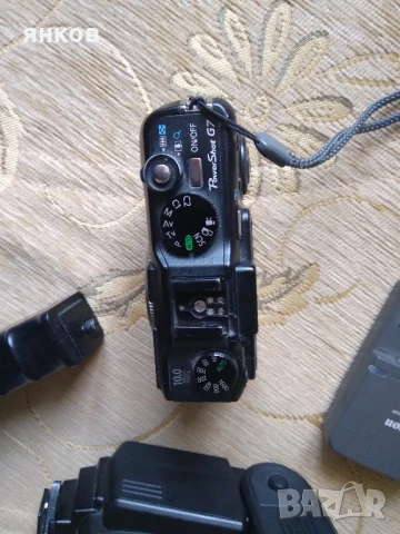 Предлагам  рядка оригинална  фото камера Canon G7., снимка 4 - Фотоапарати - 50574791