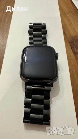 Apple Watch Series 6, 44mm, черен цвят., снимка 12 - Смарт часовници - 54128144