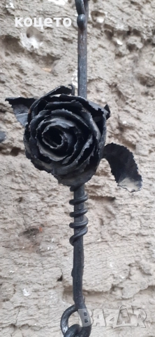 уникална камбана за порта ковано желязо, снимка 9 - Антикварни и старинни предмети - 52875925