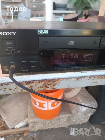 Плеър SONY CDP-X222ES, снимка 3 - Ресийвъри, усилватели, смесителни пултове - 46366839