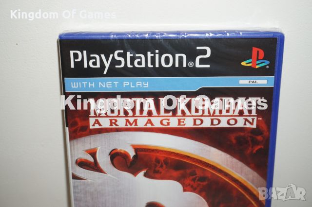 Чисто Нова Оригинална Запечатана Игра За PS2 Mortal Kombat Armageddon, снимка 2 - Игри за PlayStation - 42383085