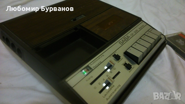 касетофон saba cr 335 stereo, снимка 2 - Радиокасетофони, транзистори - 51877353