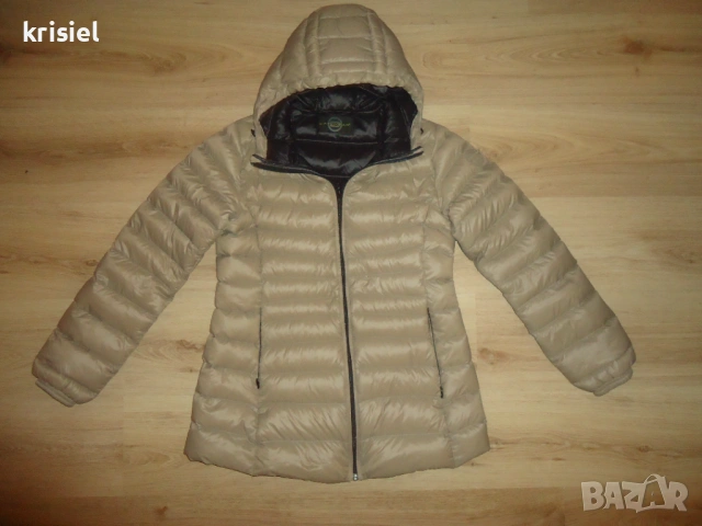 ОЛЕКОТЕНО ЯКЕ С ГЪШИ ПУХ--L номер, снимка 5 - Якета - 53128778