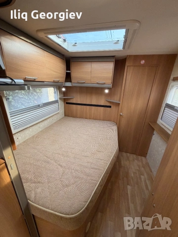 Каравана Swift Conqueror-Френска Спалня/Голям хладилник/Душ кабина/Солар/Mover/Форселт/Като нова, снимка 8 - Каравани и кемпери - 53689745