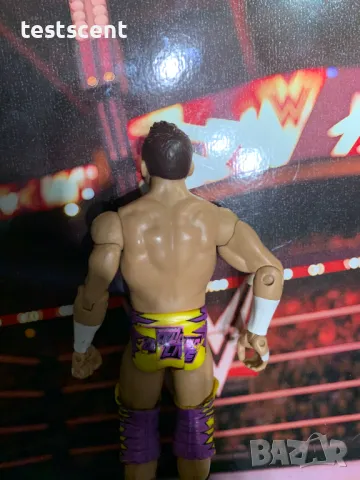 Екшън фигура WWE Zack Ryder Mattel Зак Райдър Мат Кардона figure wrestling играчка, снимка 8 - Колекции - 49152616