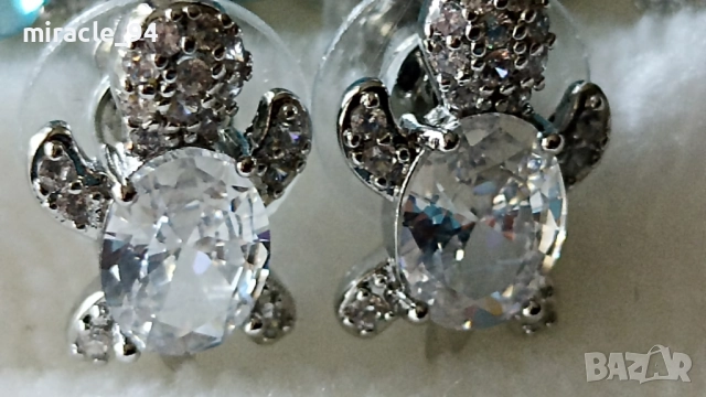 УНИКАЛНИ обеци - костенурки, снимка 2 - Обеци - 51462386