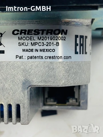 MPC3-201-B  3-Series® Медиен презентационен контролер 201, черен К-т с настолен корпус Ethernet, снимка 10 - Друго - 51024746