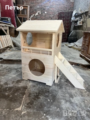 Голяма масивна къща за котка, снимка 9 - За котки - 50774163