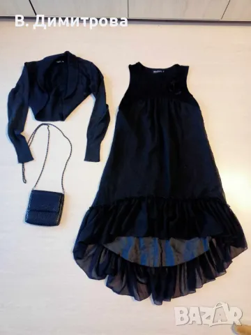 Лот от рокля, болеро и чантичка размер 140-158, Варна, снимка 2 - Детски рокли и поли - 49978823