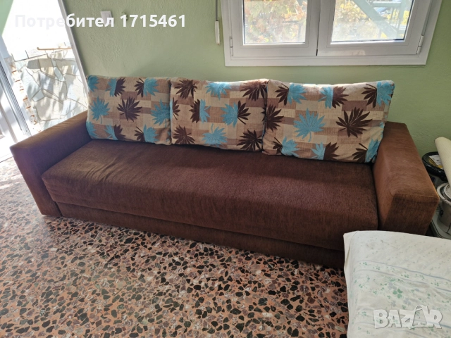 Диван разтегателен масив , снимка 5 - Дивани и мека мебел - 50643453