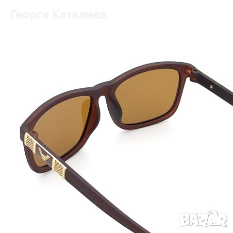 Слънчеви Очила С Кафява Рамка Armani Polaroid Мъжки Код На Продукта:MSL-080, снимка 3 - Слънчеви и диоптрични очила - 46101360