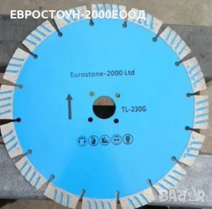 Диамантени дискове EUROSTONE-2000LTD , снимка 9 - Резервни части за машини - 47051416