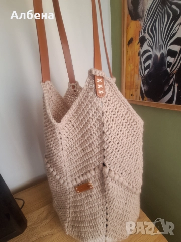 Ръчно плетени дамски чанти, снимка 9 - Чанти - 52822557