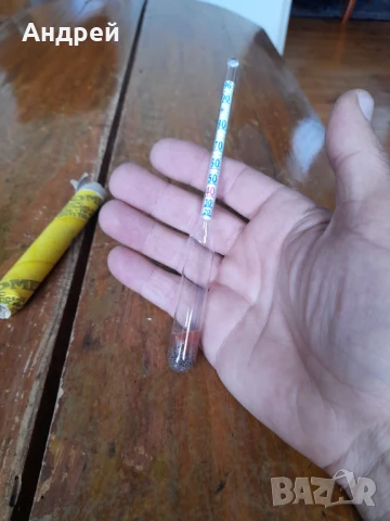 Стар спиртомер #17, снимка 2 - Други ценни предмети - 50633570